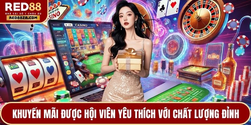 Khuyến mãi được hội viên yêu thích với chất lượng đỉnh