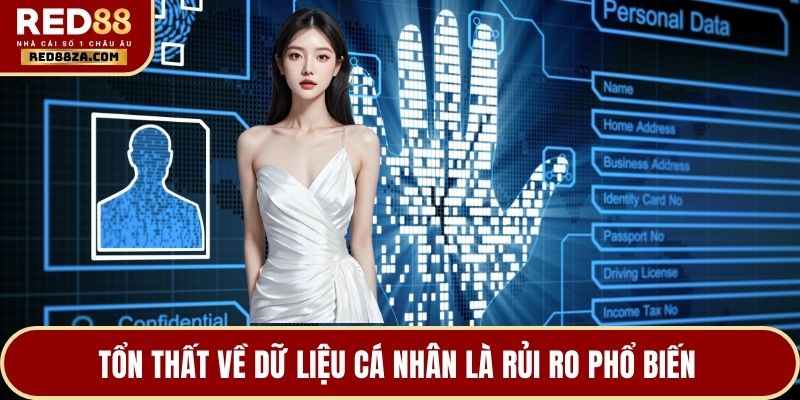 Tổn thất về dữ liệu cá nhân là rủi ro phổ biến 
